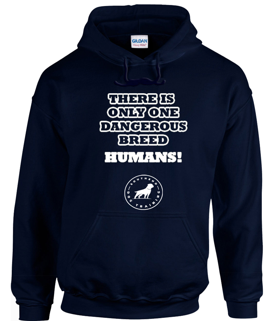 There Is Only One Dangerous Breed Hoodie Southend Dog Training