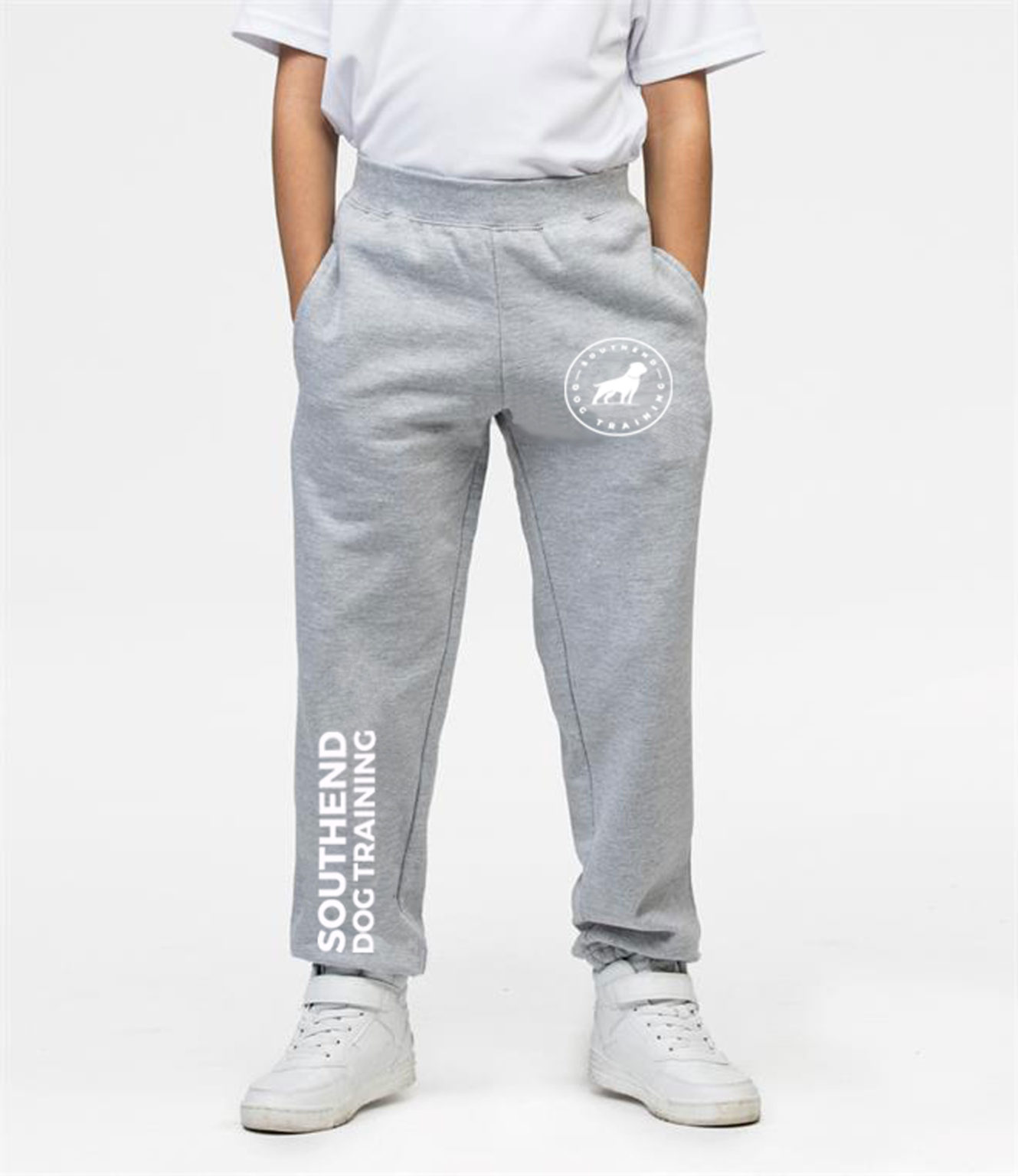 Junior Unisex Slim Cuffed Joggers Southend Dog Training